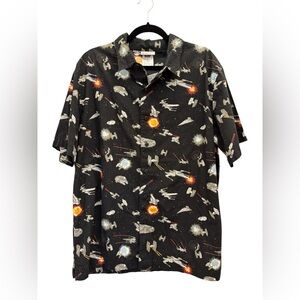 Star Wars Ships Disney Parks Themed Shirt - Black - Size Large